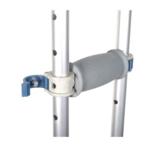 Universal Aluminum Crutch with Accessories