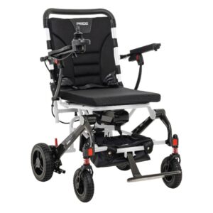 Pride Jazzy Carbon Power Chair - White